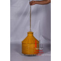 Lampe suspendue jaune